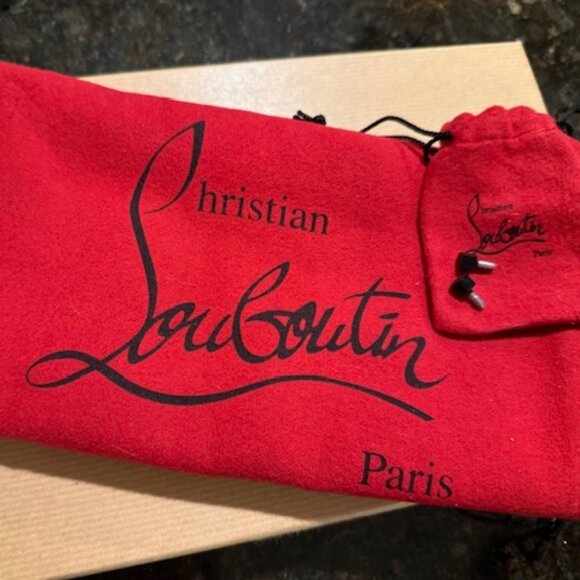 Shoes - Christian Louboutin Shiny Pigalle Follies 100mm Black 37